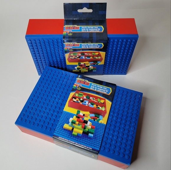 4 Make-It Blocks Compartmentalized Storage Cases - Picture 2 of 3